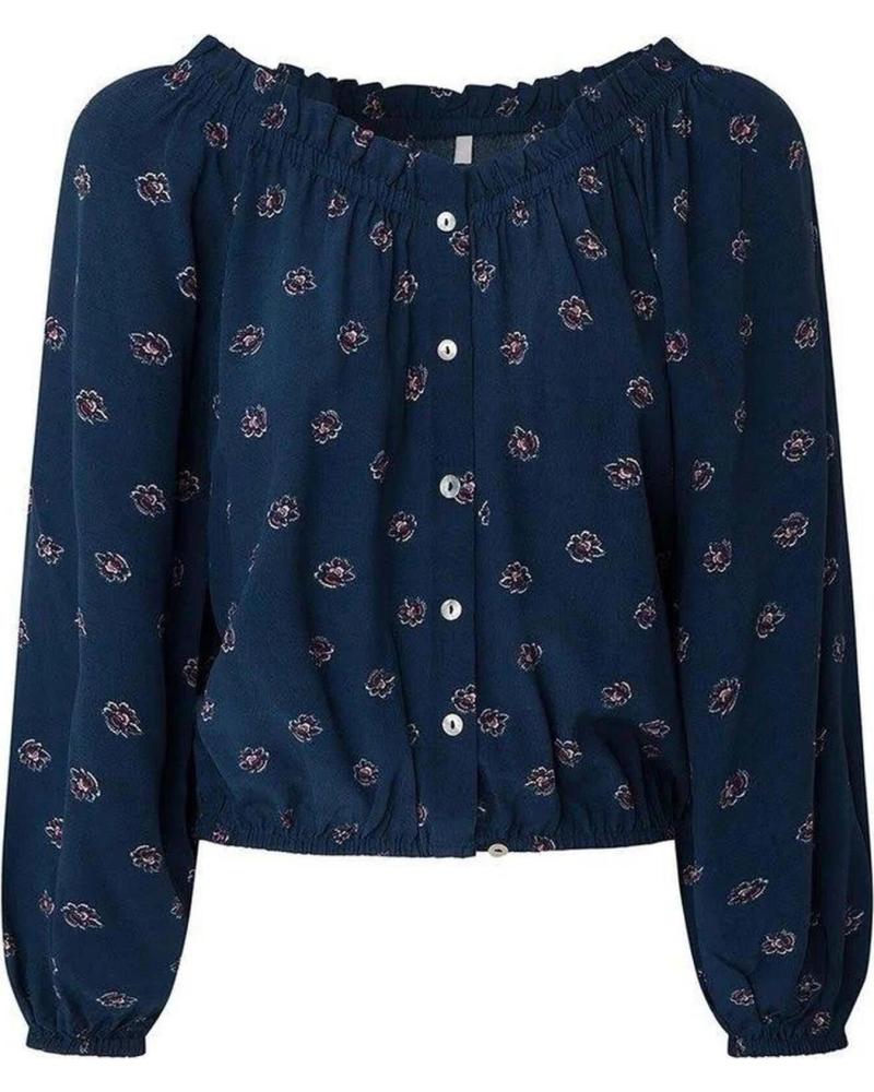 PEPE JEANS CAMISA ESTAMPADA MULTICOLOR DE MANGA LARGA PARA MUJER PEPE JEANS MULTICOLOR