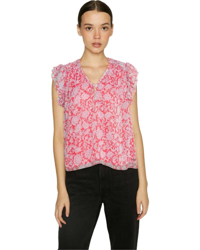 PEPE JEANS CAMISA DE MUJER PEPE JEANS MULTICOLOR CON ESTAMPADO FLORAL MULTICOLOR