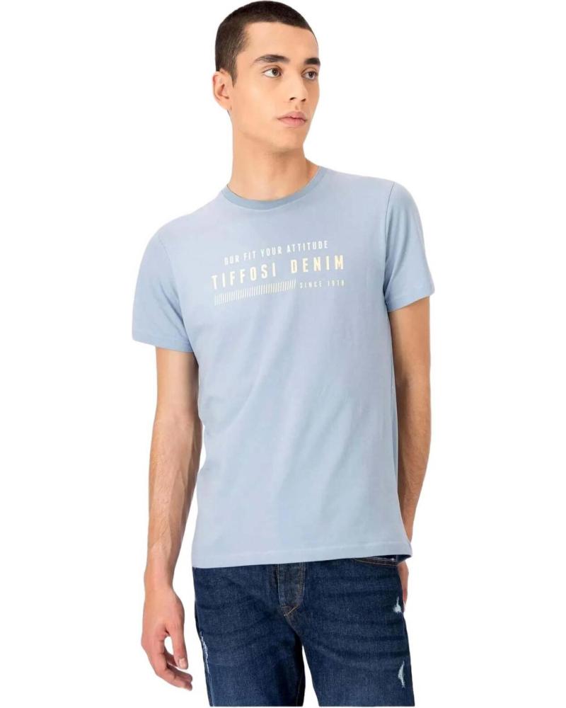 TIFFOSI CAMISETA MANGA CORTA TIFFOSI HOMBRE AZUL AZUL