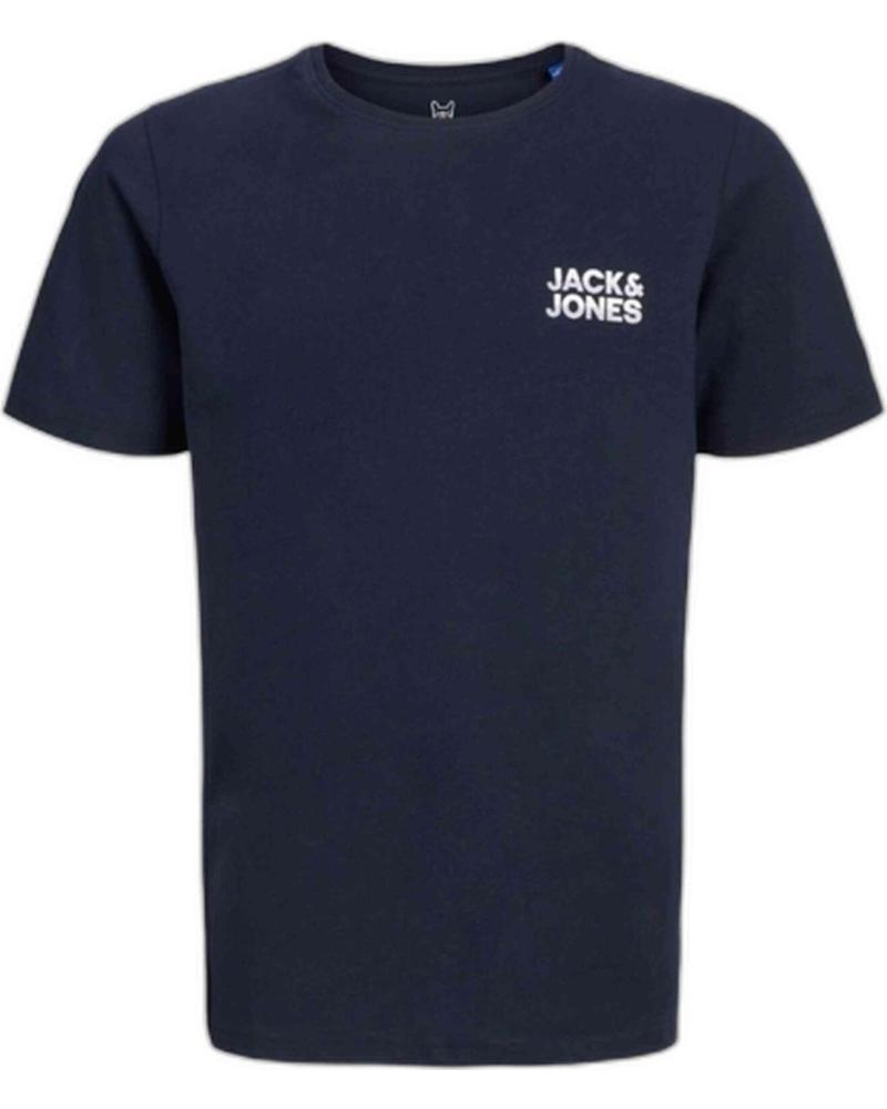 JACK AND JONES CAMISETA DE MANGA CORTA JACK & JONES PARA NIÑO AZUL