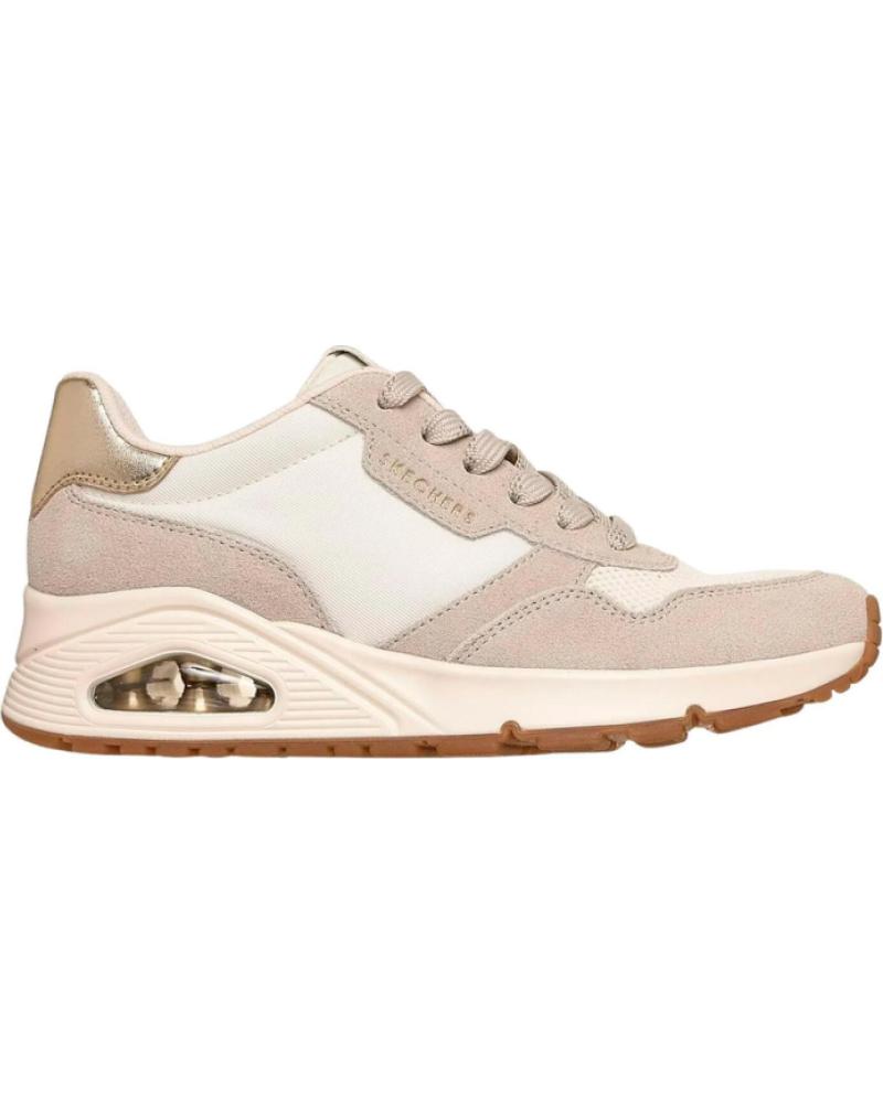 SKECHERS SKECHERS UNO ZAPATILLAS DEPORTIVAS MUJER BEIGE BEIGE