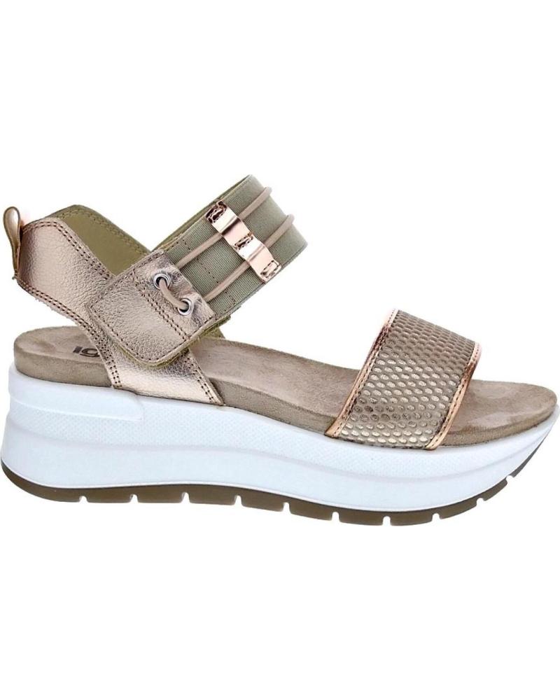 IGI&CO SANDALIA DE PLATAFORMA IGI&CO MODELO 1178211 EN TONO ORO ORO