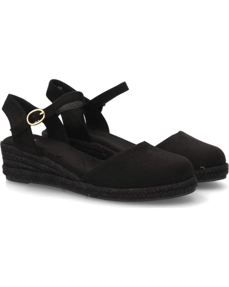 SPORT3PUNTO0 SANDALIA ALPARGATA CON CUÑA Y CIERRE DE HEBILLA CF-5618 VARIOS COLORES