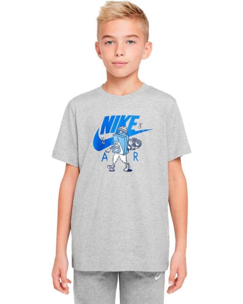 NIKE CAMISETA NIKE COTA HM5661 GRIS