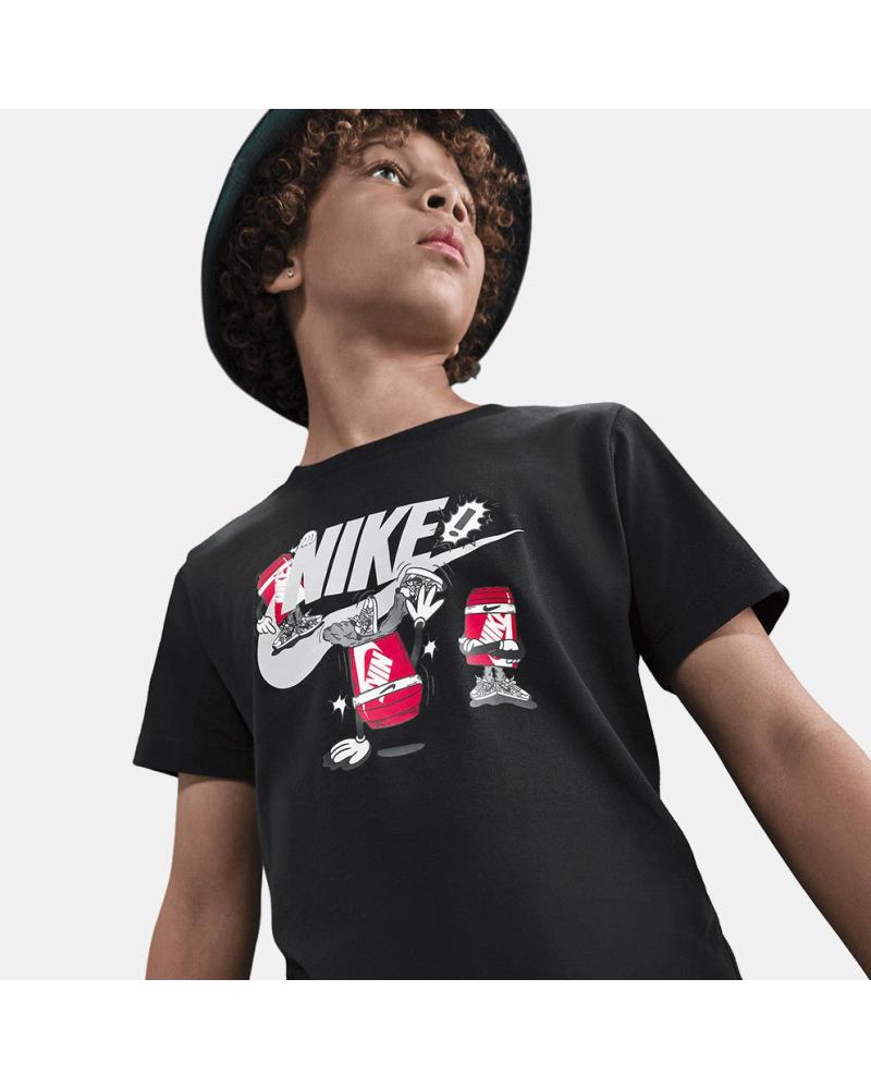 NIKE CAMISETA NIKE HV5214 CON ESTAMPADO GRÁFICO NEGRO