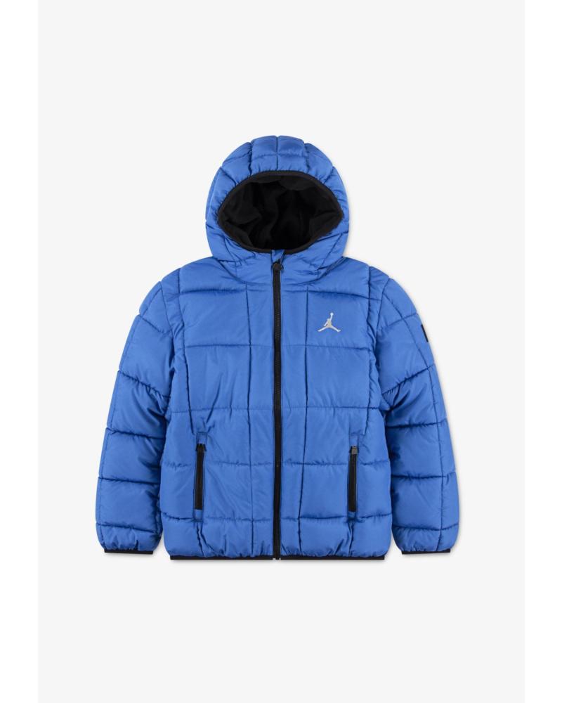 JORDAN CHAQUETA ACOLCHADA CON CAPUCHA 95F009-BB7 AZUL