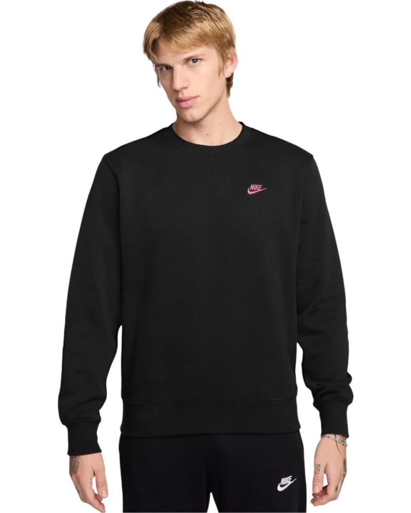 NIKE SUDADERA CLUB FLEECE FN3886 NEGRO