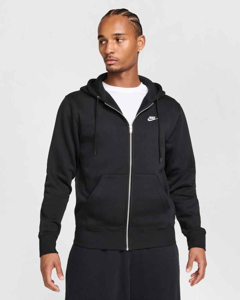 NIKE CHAQUETA NIKE CLUB FLEECE FULL ZIP FN3861 NEGRO