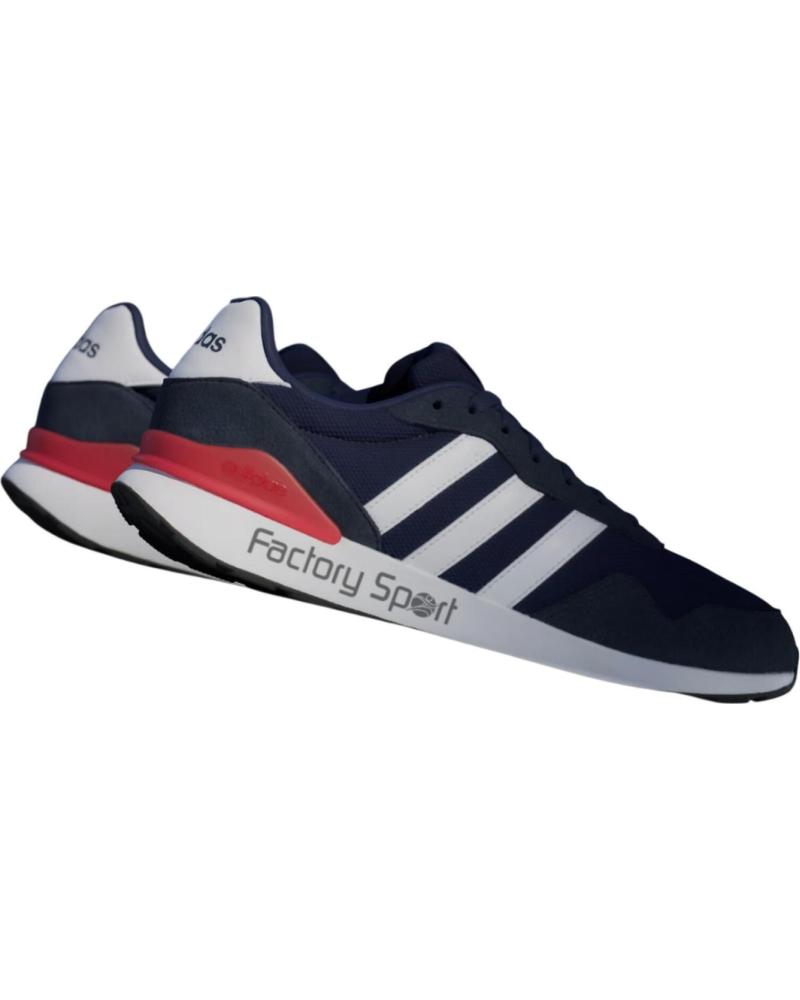 ADIDAS ZAPATILLAS ADIDAS RUN 60S PARA JÓVENES (AZUL MARINO/BLANCO/ROJO) NAN