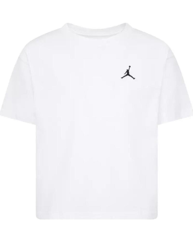 JORDAN CAMISETA JORDAN AIR GIRLS 45F152 NEGRO