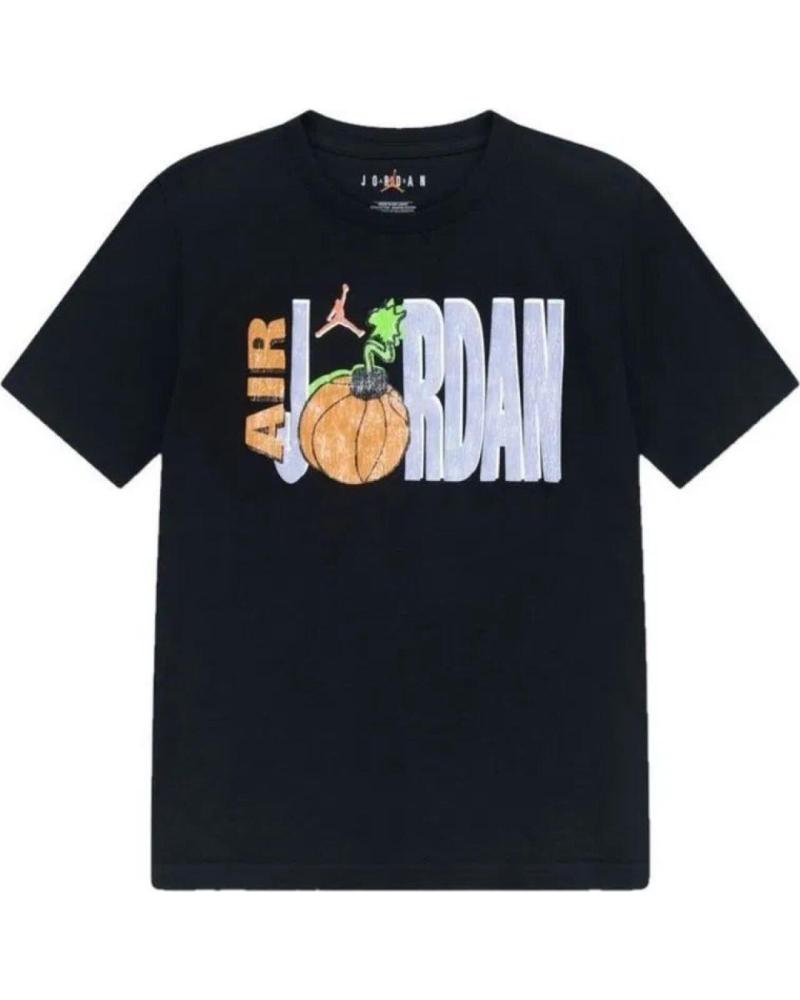JORDAN CAMISETA MANGA CORTA GRÁFICO AIR JORDAN 95F629-023 NEGRO
