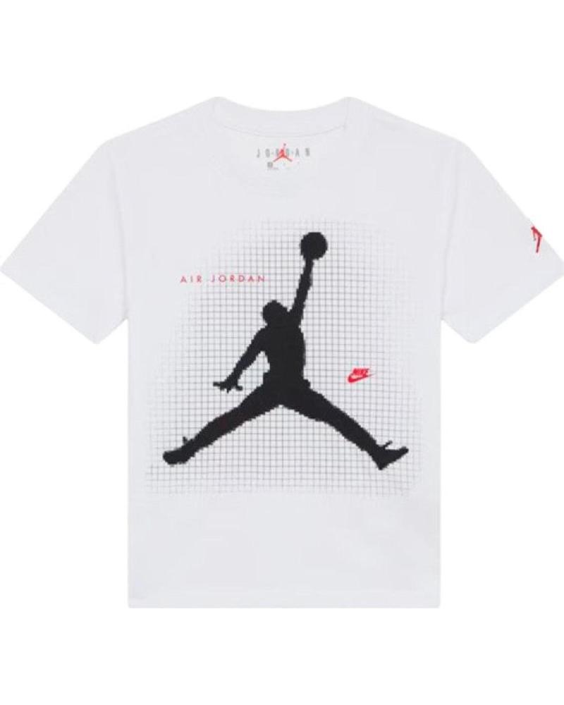 JORDAN CAMISETA JORDAN AIR BOYS 95F634 BLANCO