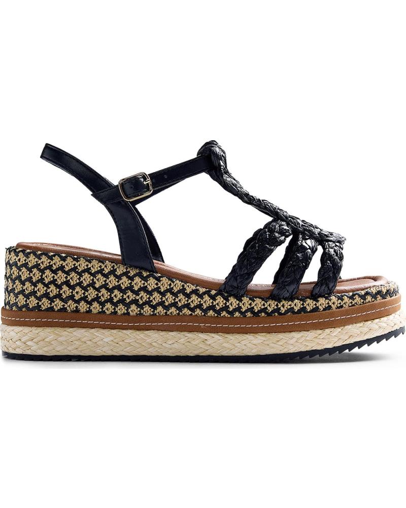 GIOSEPPO SANDALIAS GIOSEPPO CON CUÑA Y PLATAFORMA NEGRO