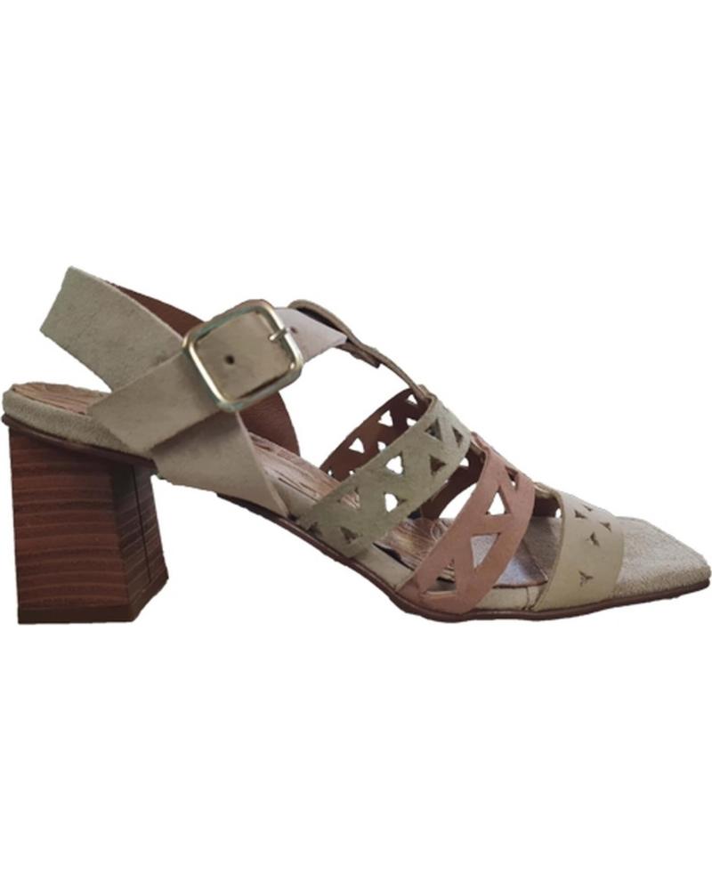 MTNG SANDALIAS DE TACÓN MUSTANG PARA MUJER MULTICOLOR