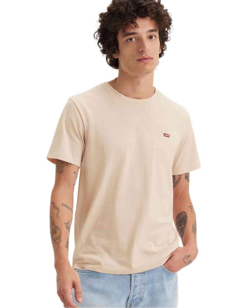 LEVIS CAMISETA LEVI´S DE MANGA CORTA PARA HOMBRE BEIGE