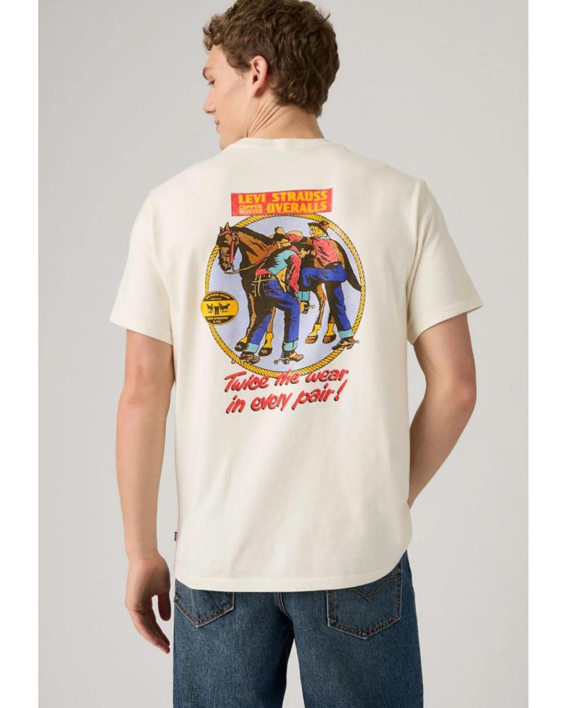 LEVIS CAMISETA GRÁFICA LEVI´S 161432372 BEIG CLARO