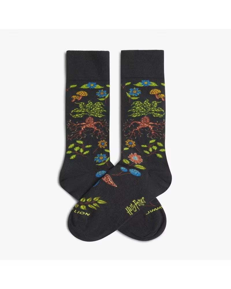 Jimmy Lion Calcetines Harry Potter Herbology Gris Unisex