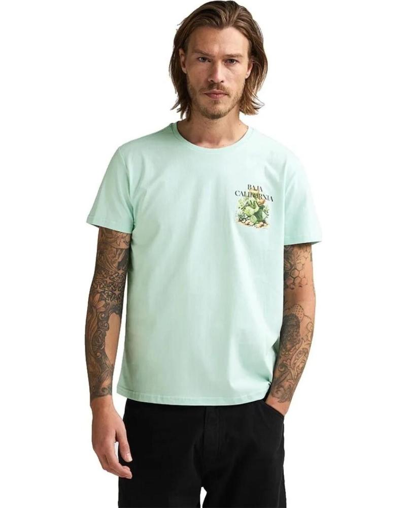 PETROL CAMISETA TSR688 ESTAMPADO BAJA CALIFORNIA VERDE