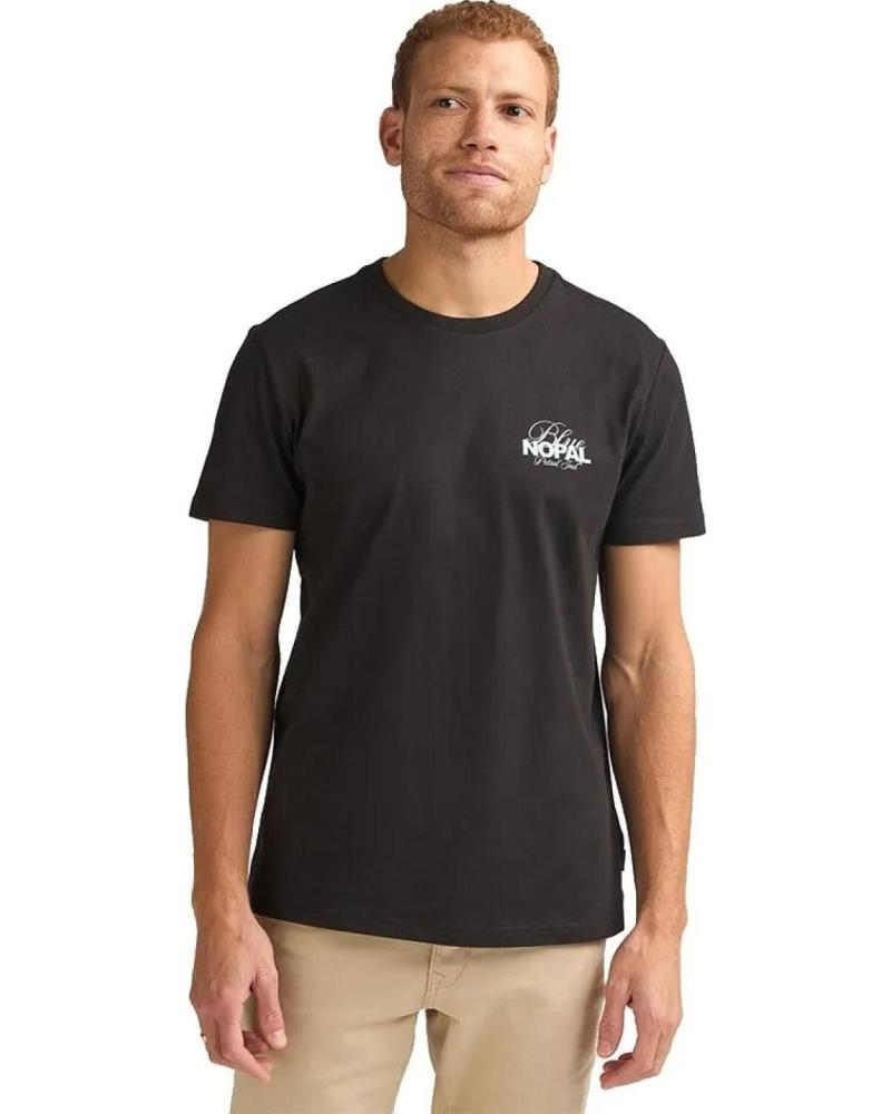 PETROL CAMISETA TSR613 ESTAMPADO CACTUS NEGRO