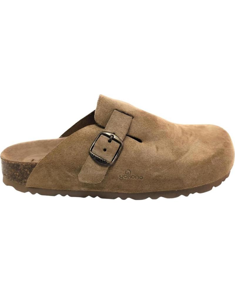 Zuecos de Mujer YOKONO ZUECOS YOKONO CON HEBILLA AJUSTABLE BEIGE