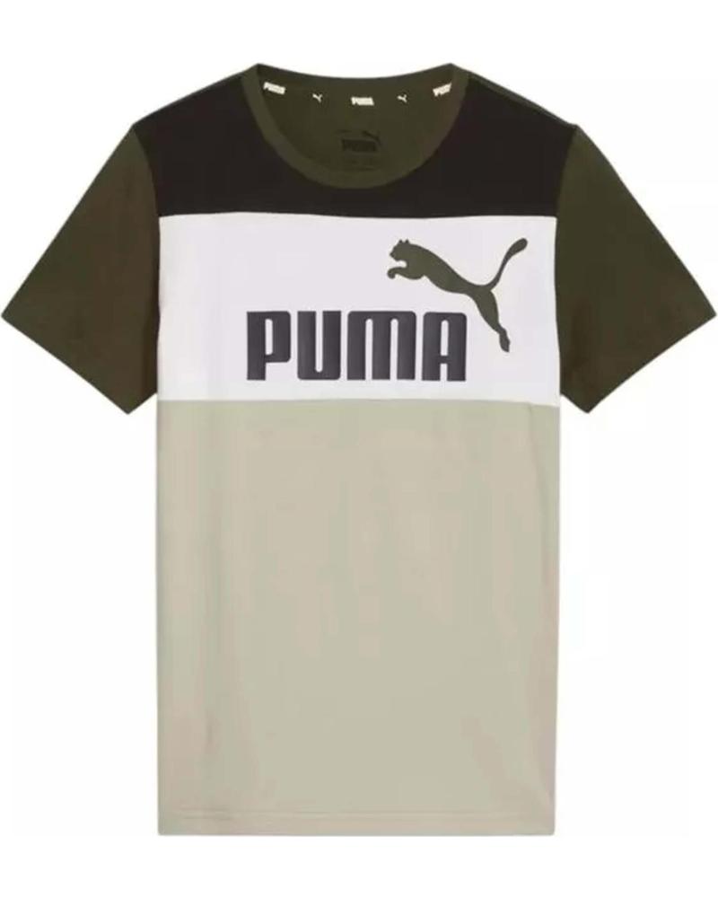 PUMA CAMISETA PUMA DE MANGA CORTA CON LOGO PARA NIÑOS MULTICOLOR