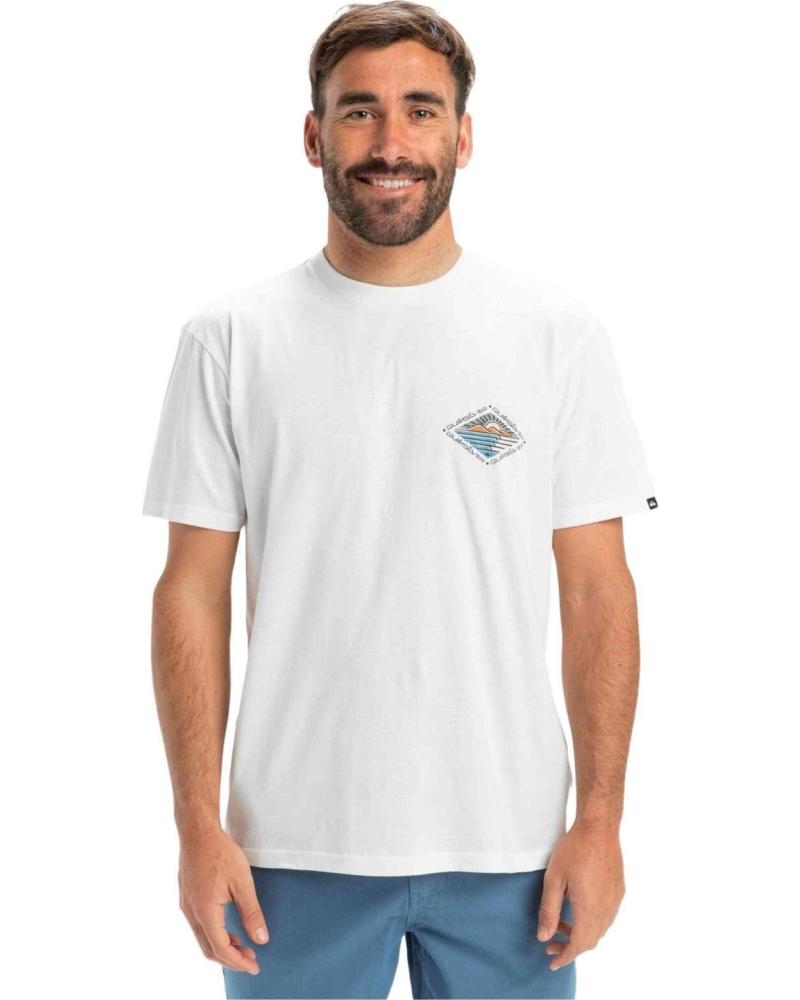 QUIKSILVER CAMISETA QUIKSILVER DE MANGA CORTA PARA HOMBRE BLANCO