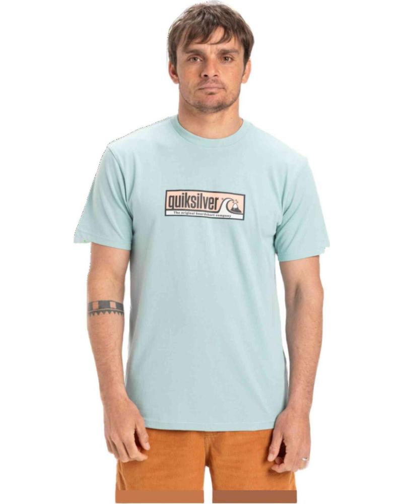 QUIKSILVER CAMISETA QUIKSILVER PARA HOMBRE DE MANGA CORTA AZUL
