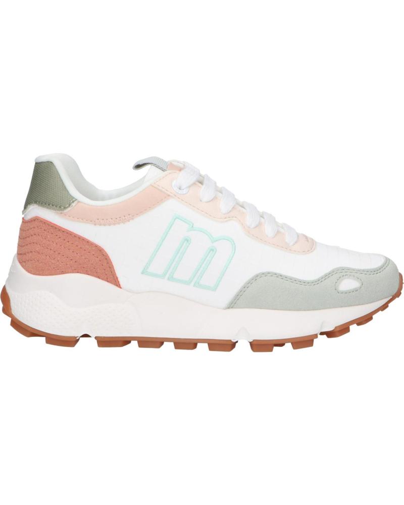 MTNG ZAPATILLAS DEPORTIVAS MTNG CUADRY PARA MUJER C59191 - CUADRY BLANCO - SADY VERDE