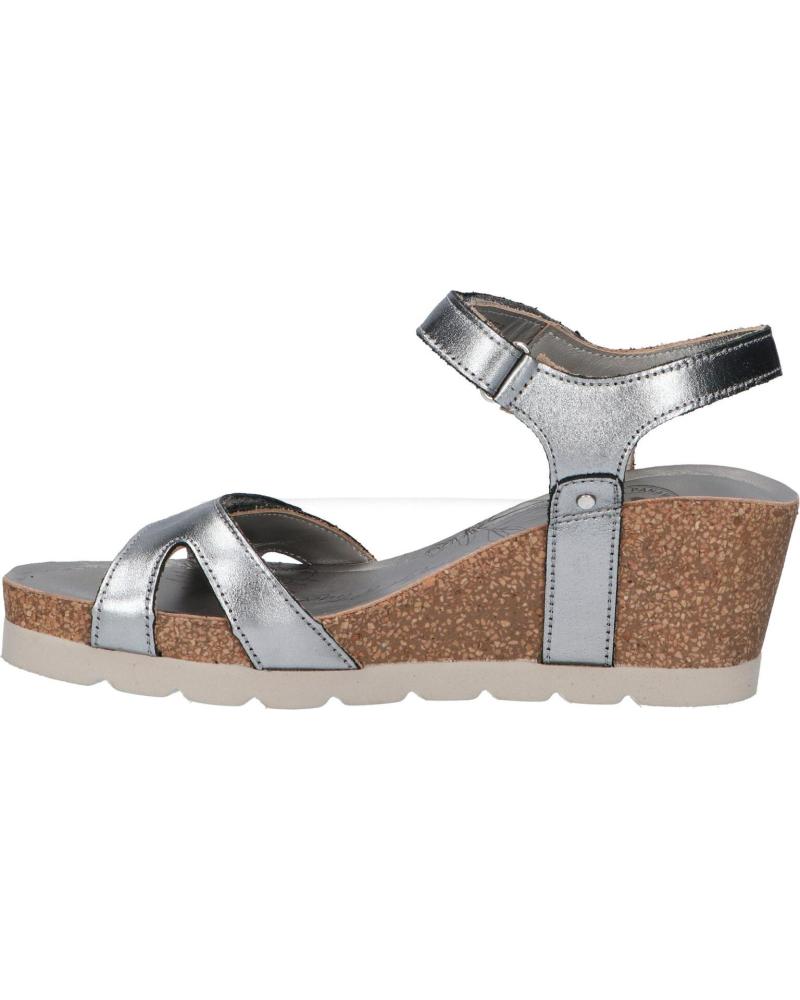 PANAMA JACK SANDALIAS PANAMA JACK JULIA SHINE B7 DE CUÑA PARA MUJER EN NAPA ANTRACITA NAPA ANTRACITA - ANTHRACITE