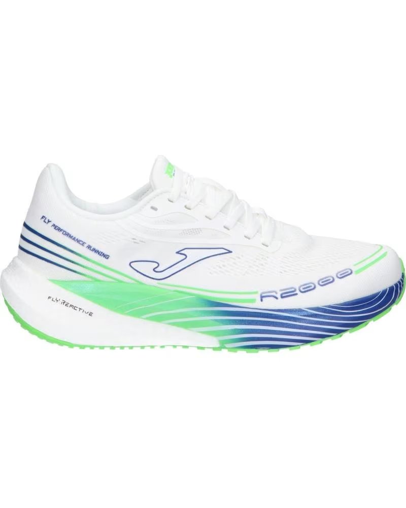 Joma R 2000 Zapatillas de Running Unisex Blanco Verde Azul