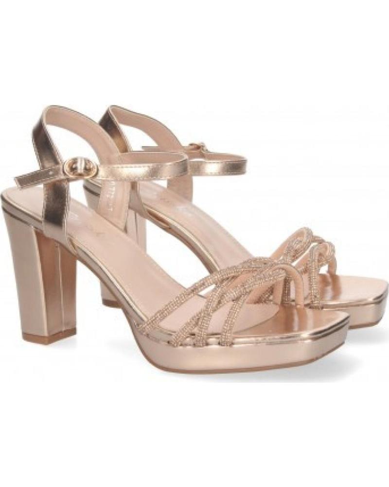 SPORT3PUNTO0 SANDALIA DE TACÓN CON TIRAS CRUZADAS Y PLATAFORMA VARIOS COLORES