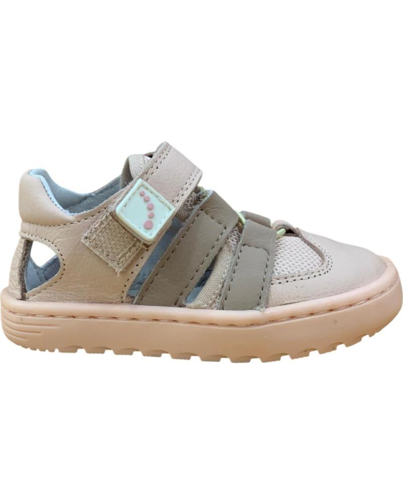 CRIOS SANDALIA INFANTIL CRIOS TAHITI CON CIERRE DE VELCRO ROSA