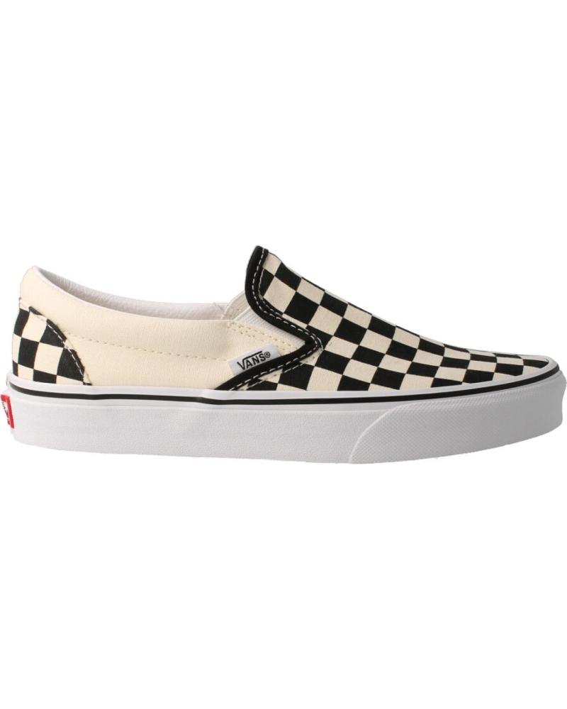 Deportivas de Mujer y Hombre y Niña y Niño VANS OFF THE WALL VANS CLASSIC SLIP-ON CHECKERBOARD VN000EYEBWW MULTICOLOR