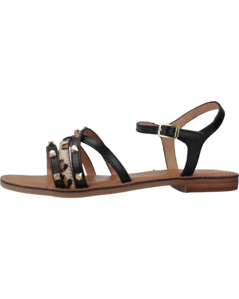 Sandalias de Mujer GEOX SANDALIAS MADDALUSIAC CON TACHUELAS NEGRO