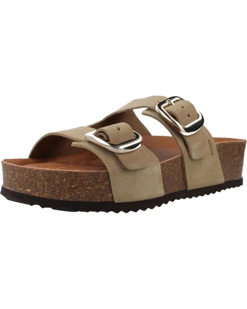 Sandalias Geox D Brionia H Beige C6738