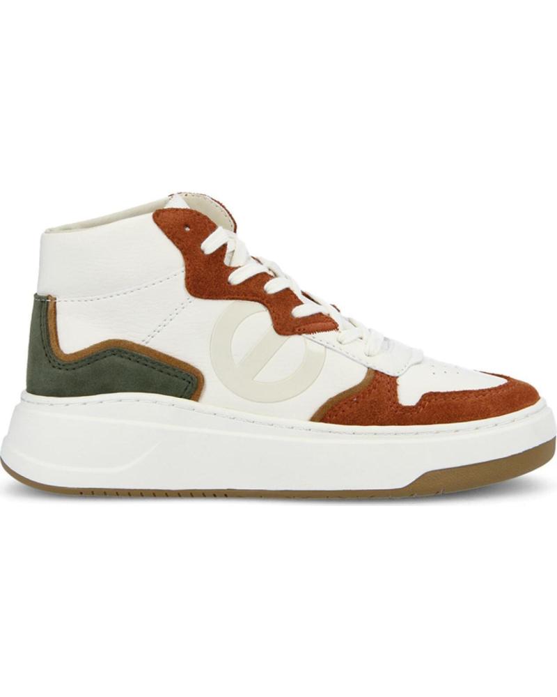 NO NAME ZAPATILLAS BRIDGET MID WHITE-PEACH