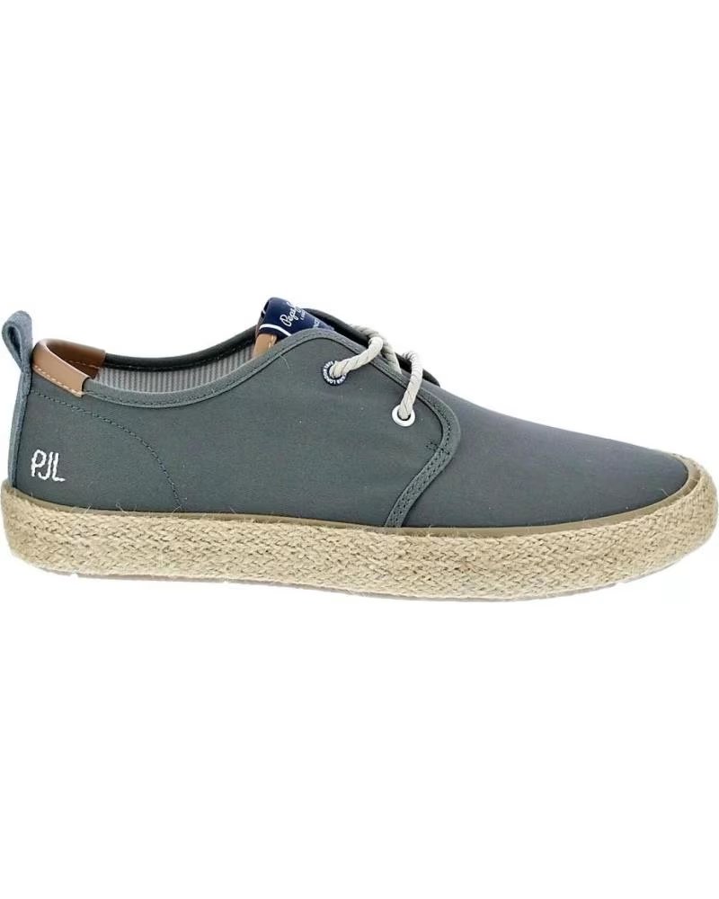 Zapatillas Pepe Jeans Port Bay con Cordones Gris PMS100009