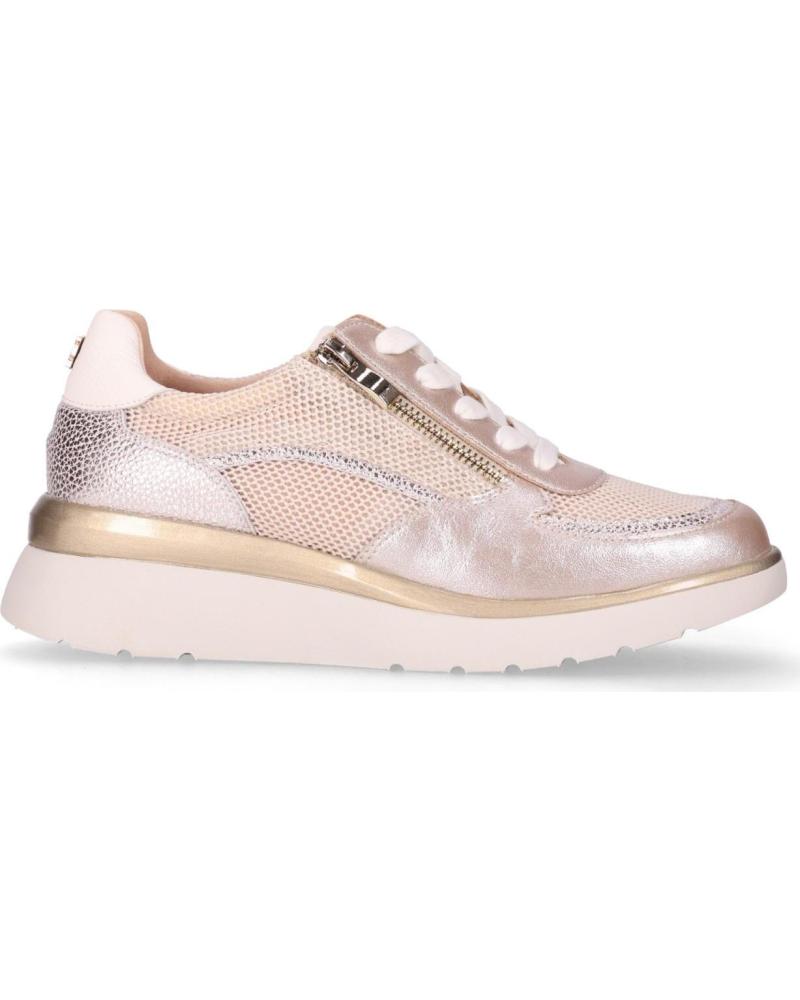 CHIKA10 ZAPATILLAS HIBISCO 06 CON CREMALLERA LATERAL PLATINO-LG GOLD