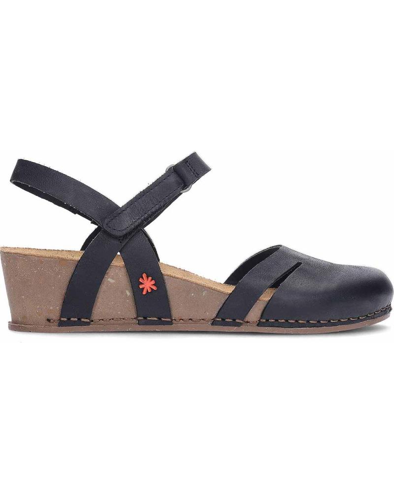 ART SANDALIA 1931 I LIVE CON PLATAFORMA DE CORCHO BLACK