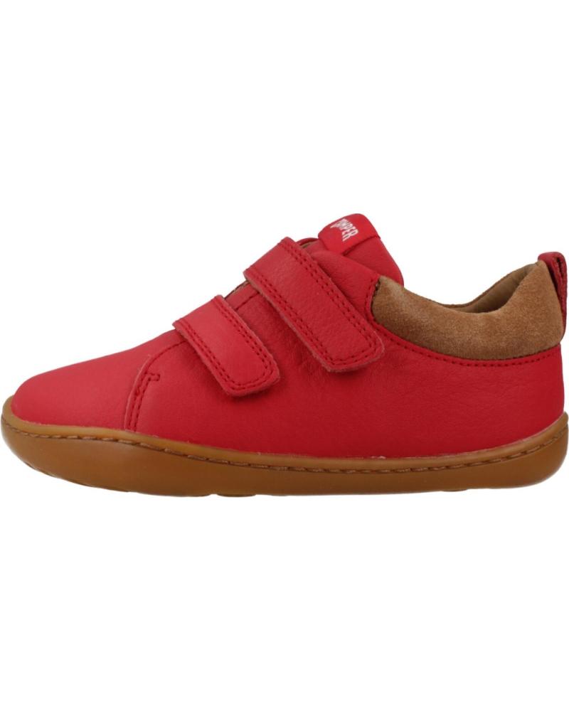 CAMPER ZAPATILLAS INFANTILES CAMPER PEU CAMI, CIERRE ADHERENTE RED
