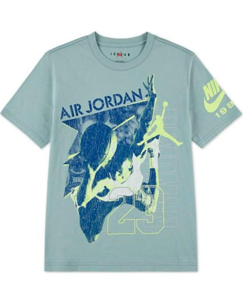 JORDAN CAMISETA AIR 95F633-F8L CELESTE