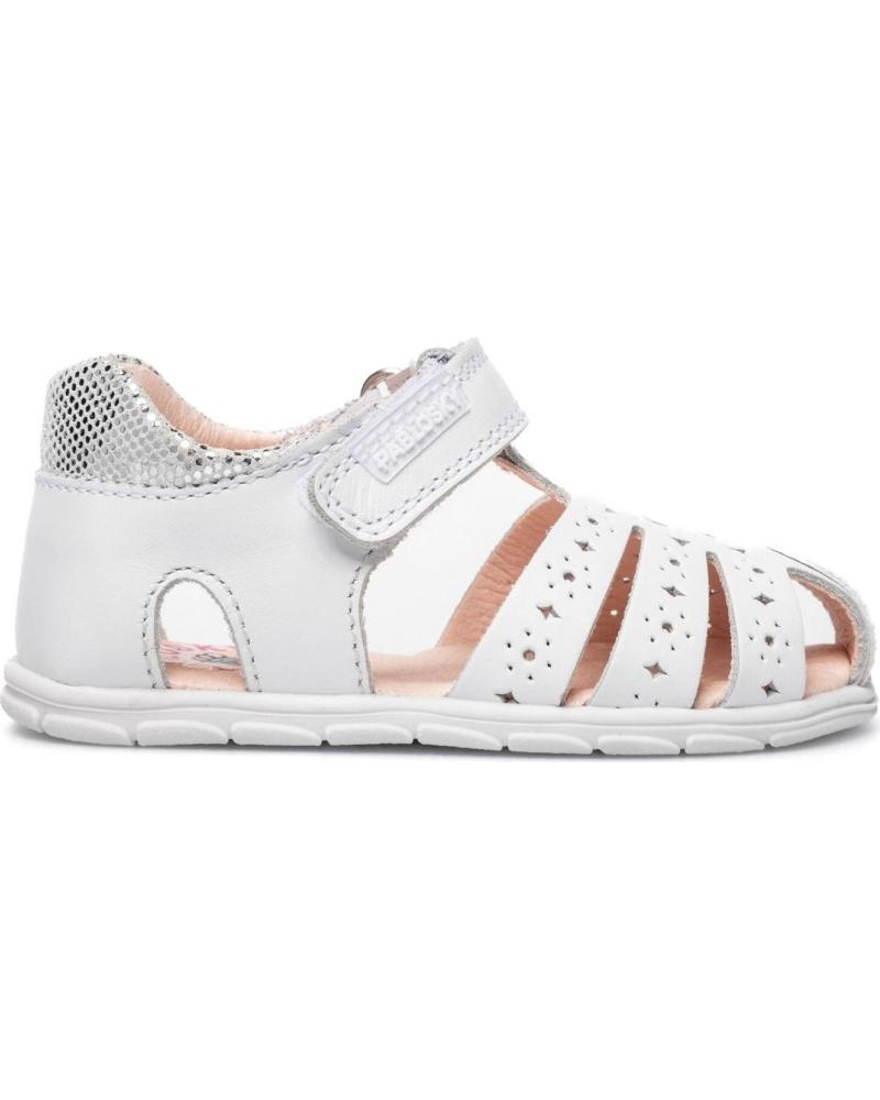 PABLOSKY SANDALIAS PRIMEROS PASOS PABLOSKY 067000 BLANCO