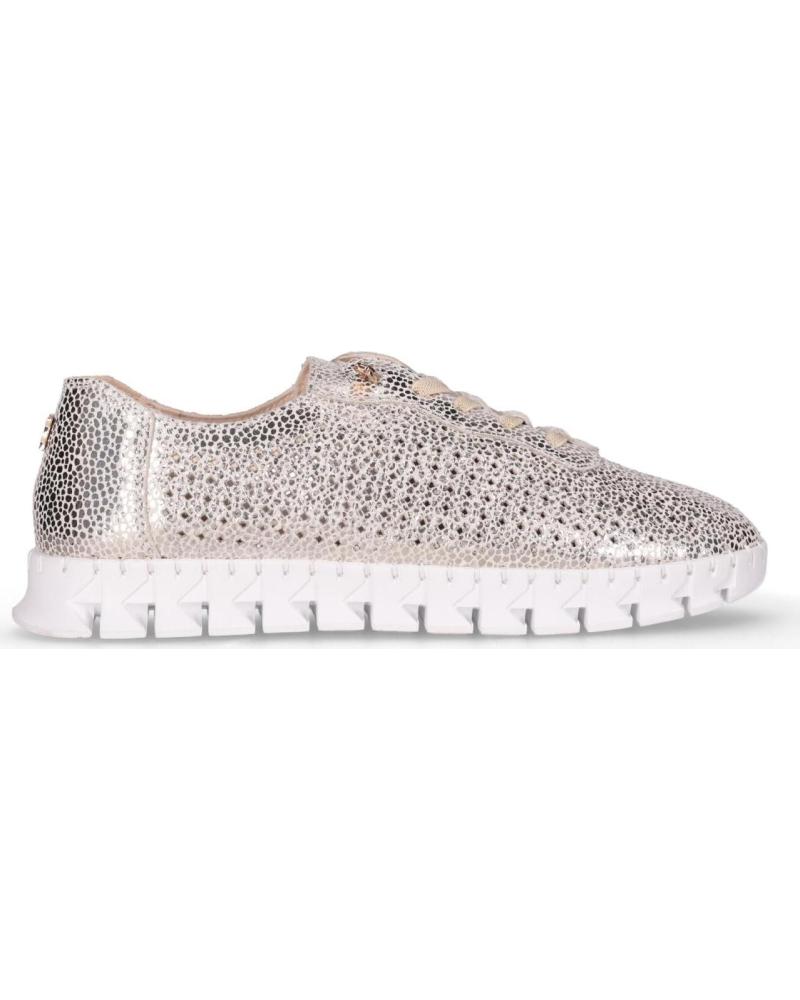 CHIKA10 ZAPATILLAS RE FLORES PLATINO PLATINO-LG GOLD