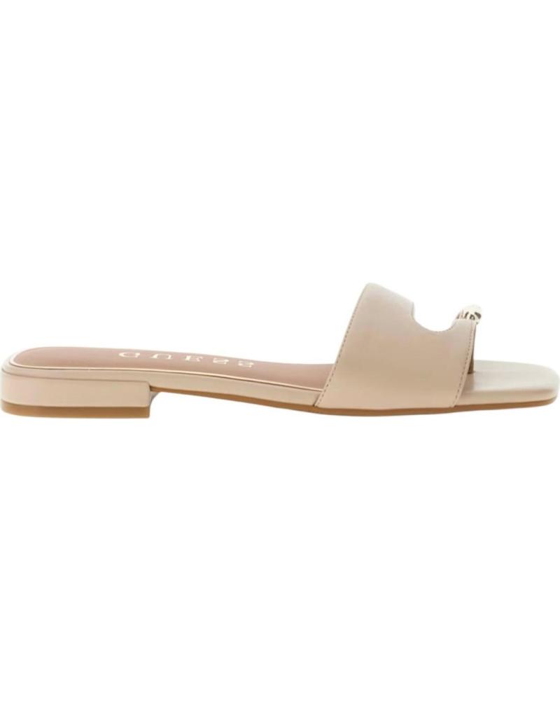 GUESS SANDALIA TABLITA PLANA NUDE NUDE