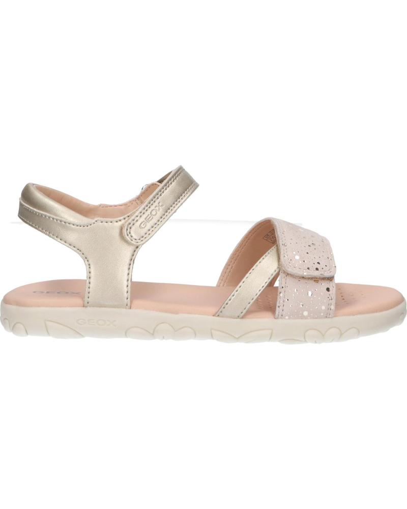 GEOX SANDALIA GEOX HAITI CON CIERRE DE VELCRO C2012 LT GOLD