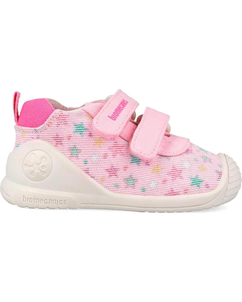 BIOMECANICS ZAPATILLAS DE LONA PRIMEROS PASOS 262176 ROSA