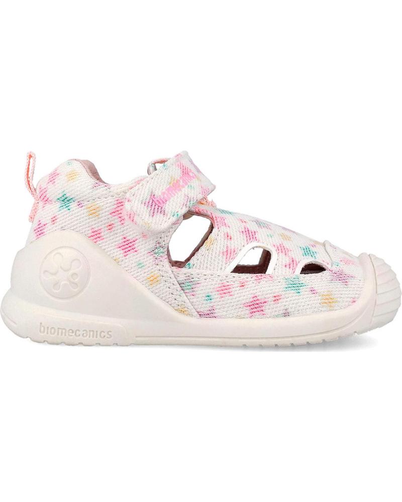 BIOMECANICS SANDALIAS 262177-B0 ESTAMPADAS BLANCO