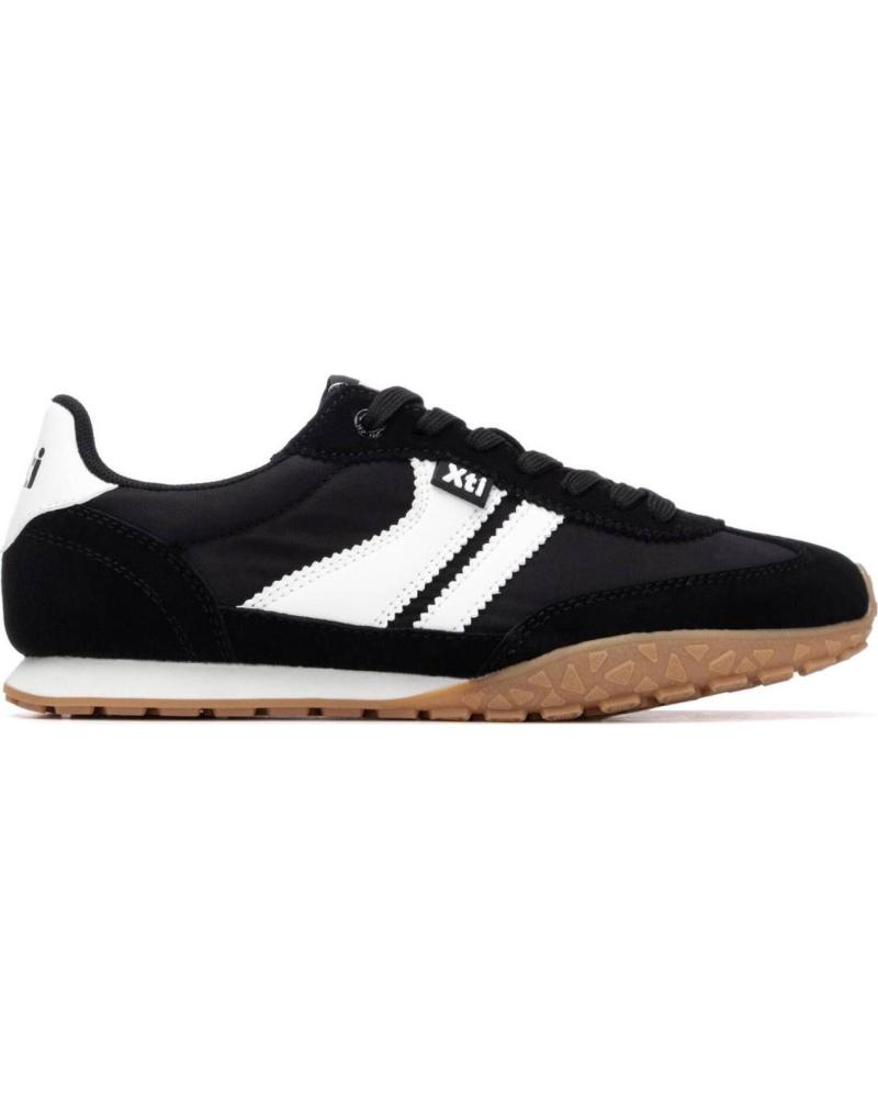 XTI ZAPATILLAS DEPORTIVAS ESTILO RETRO XTI 145059 NEGRO