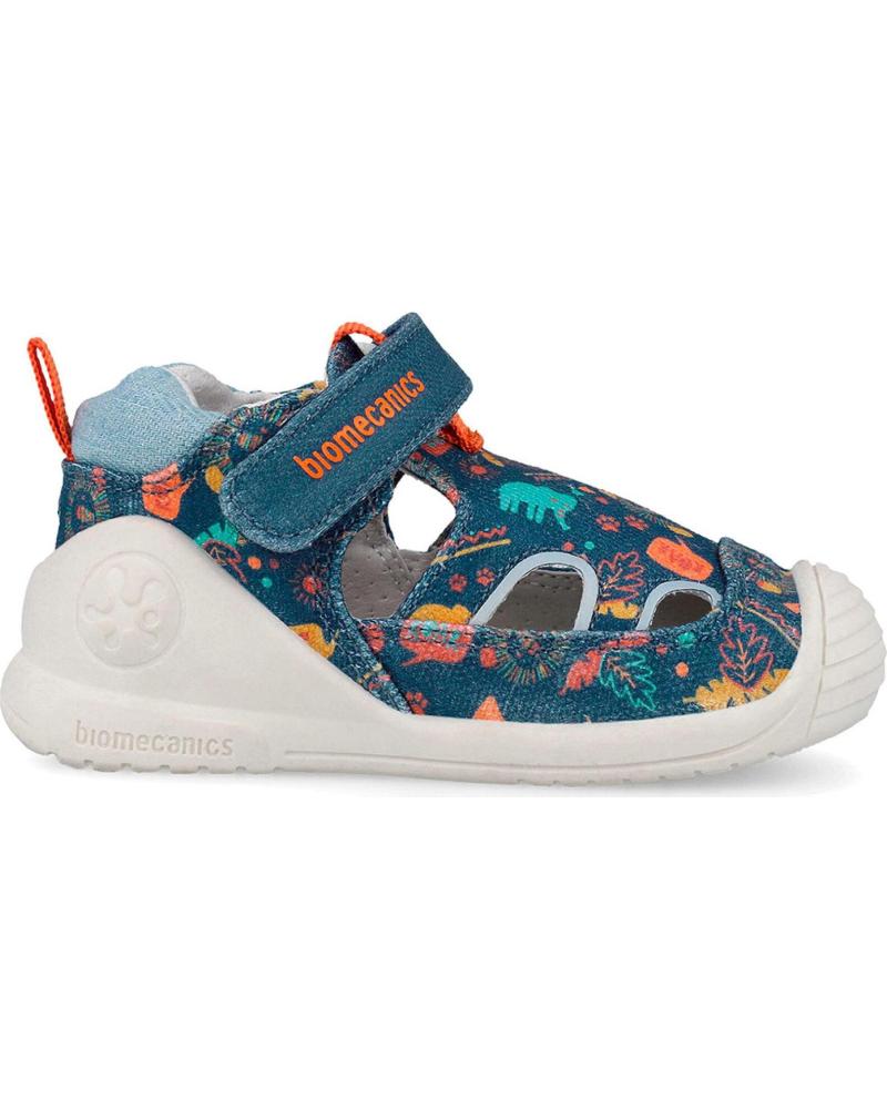 BIOMECANICS SANDALIAS 262184-A55 CON CIERRE DE VELCRO AZUL