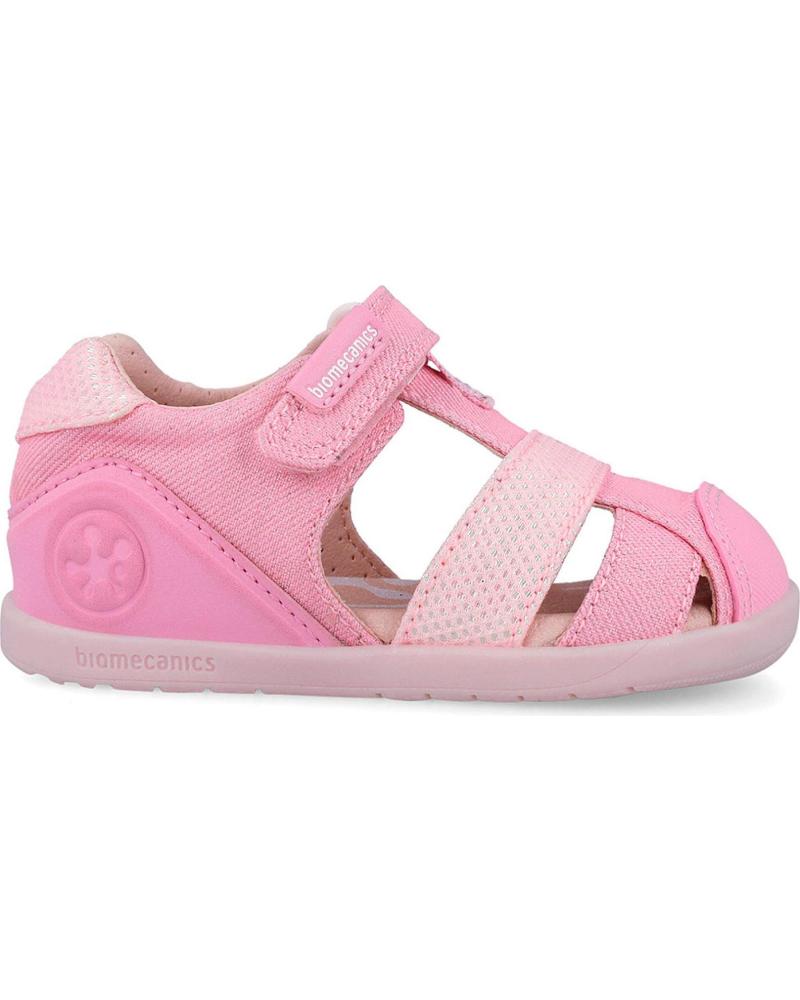 BIOMECANICS SANDALIAS DE LONA 262194-A032 ROSA